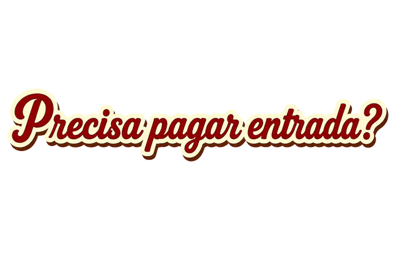 Precisa pagar entrada?